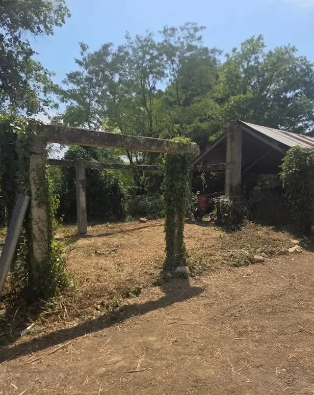Après — dégagement hangar